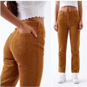 Pacsun Corduroy Mom Jeans in Caramel, Size 29